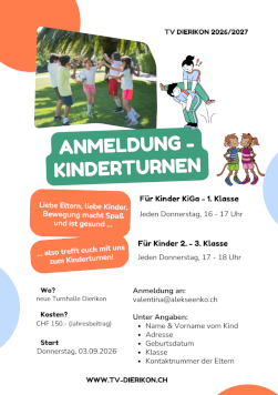 Anmeldung KiTu